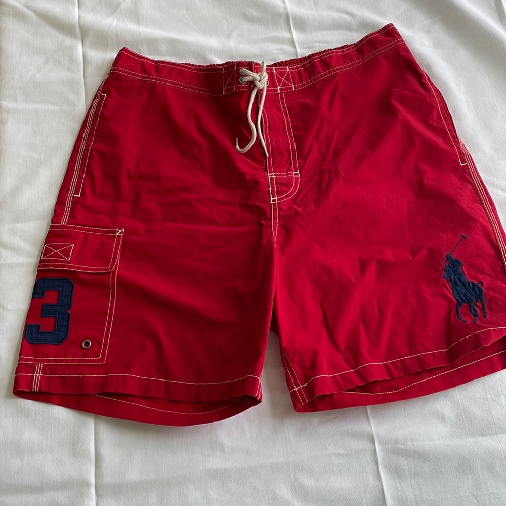 Polo Ralph Lauren Big Pony Swimsuit Shorts Size L